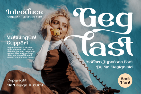 Geglast: Elevating Design with Sophisticated Typography